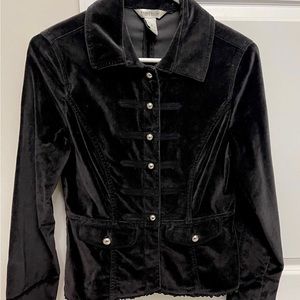 Women’s White House Black Market Velvet Blazer - size 4